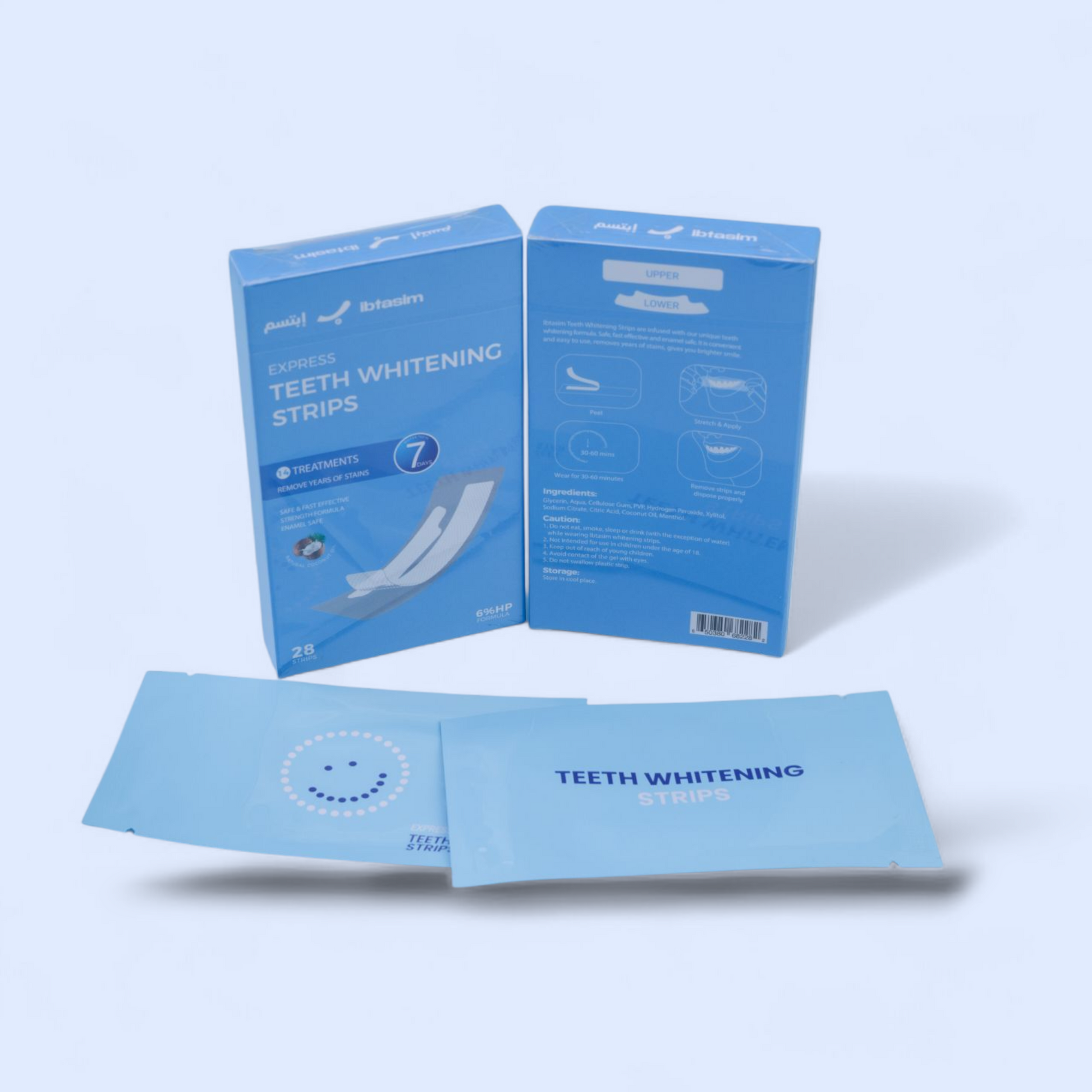 Ibtasim Teeth Whitening Strips – 7-Day Smile Brightener