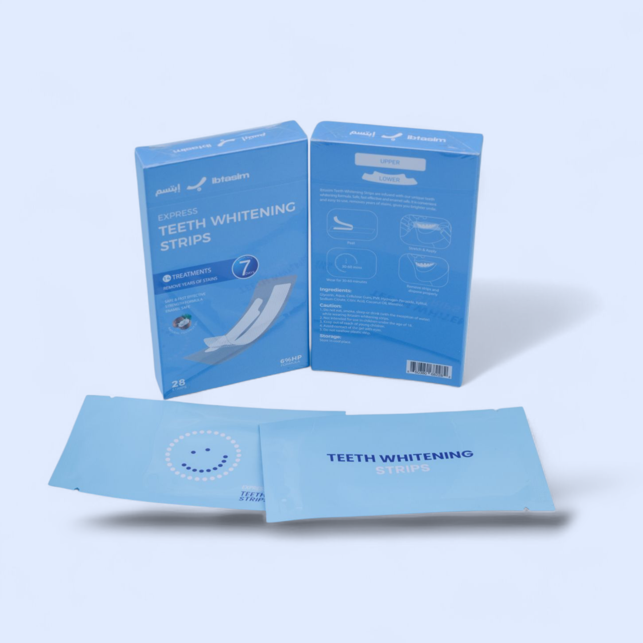 Ibtasim Teeth Whitening Strips – 7-Day Smile Brightener