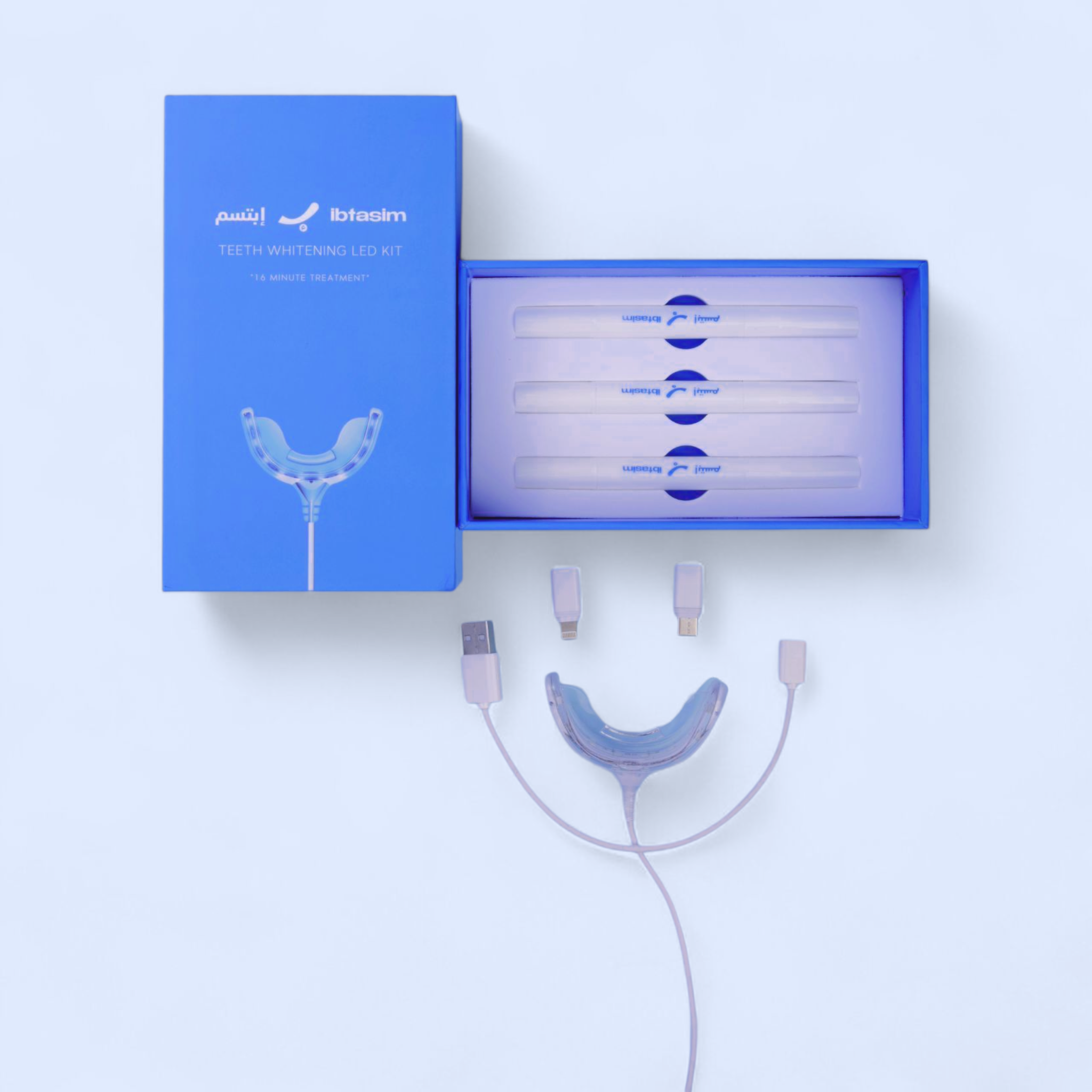 Ibtasim LED Teeth Whitening Kit – Pro-Level Results at Home