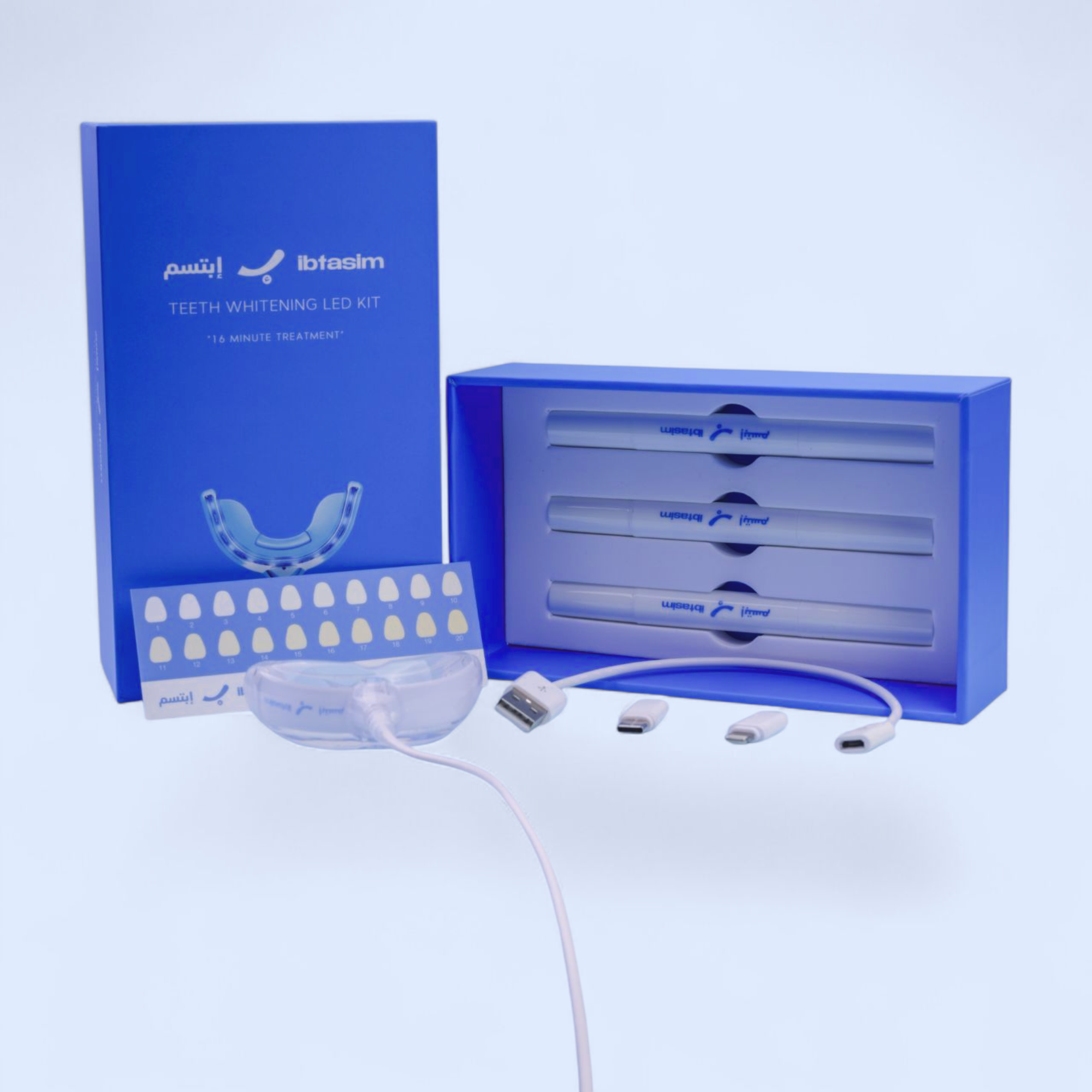 Ibtasim LED Teeth Whitening Kit – Pro-Level Results at Home