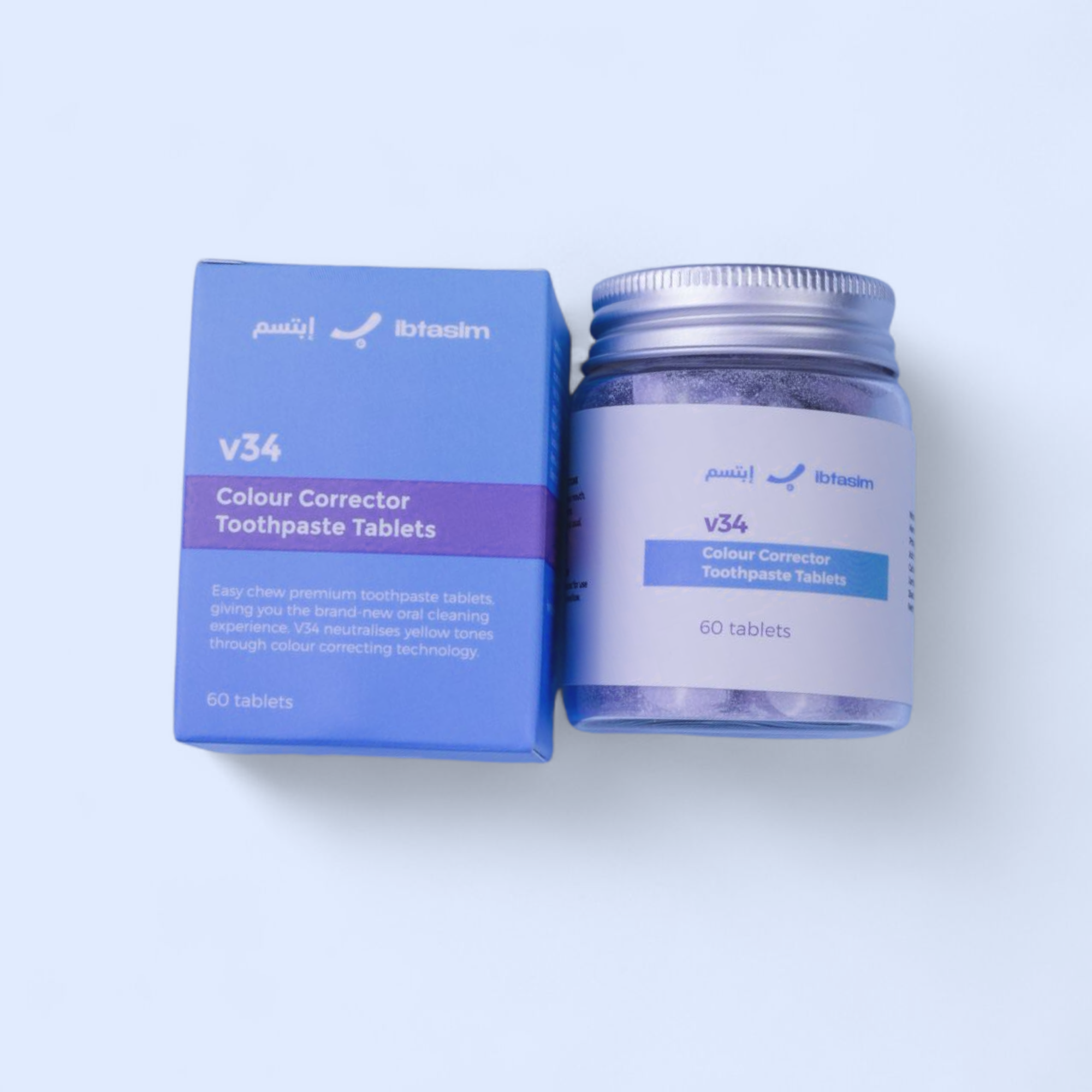 Ibtasim Toothpaste Tablets – Clean Teeth, Zero Waste - 60 pcs