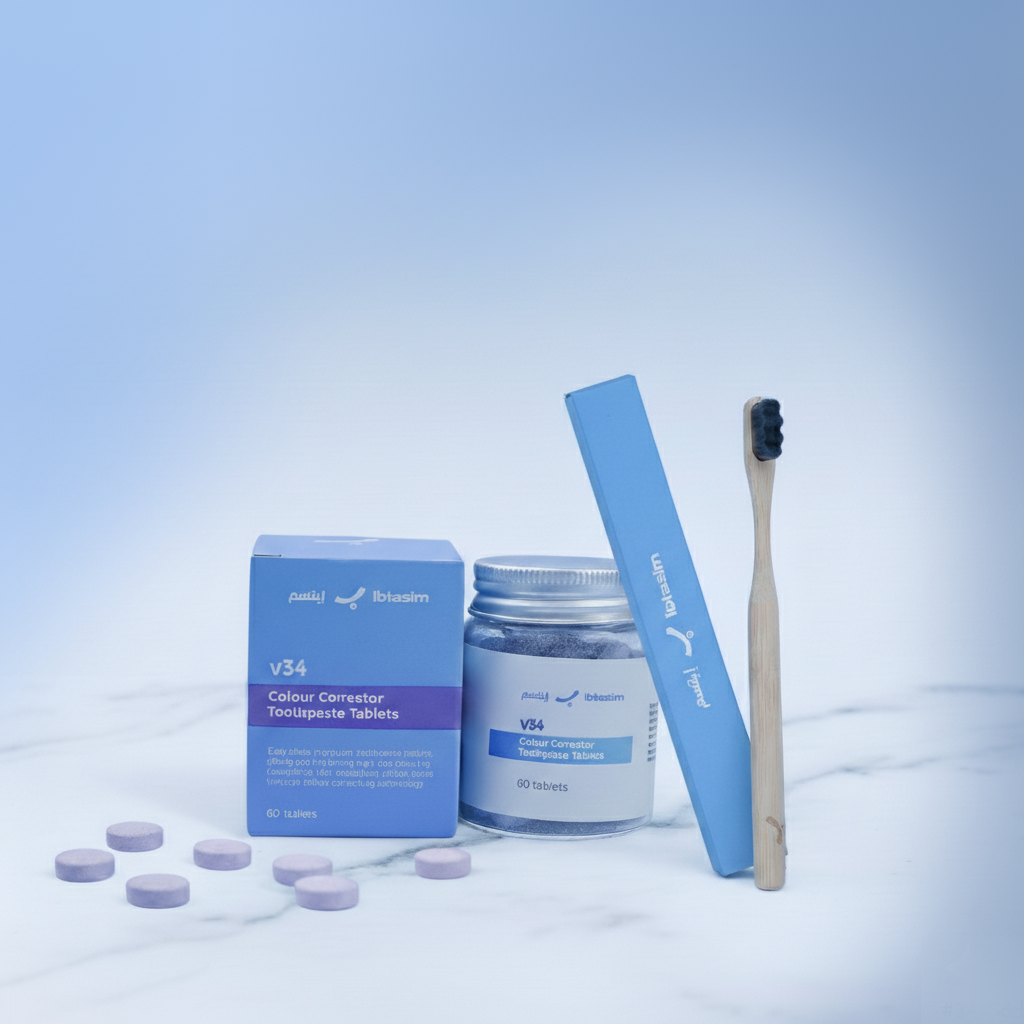 Buy one Toothpaste Tablets - 60 pcs + 1 Ultrasoft Bamboo Toothbrush = get free delivery